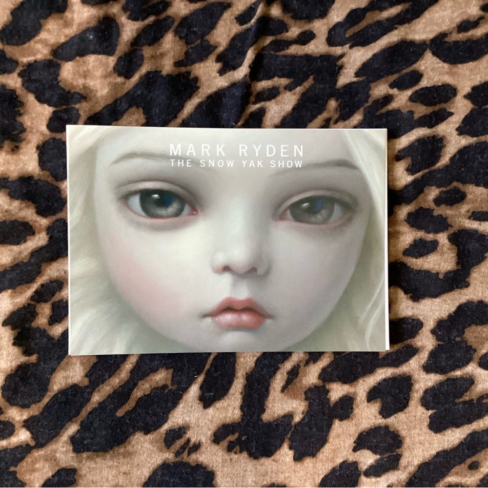 Mark Ryden Snow Yak Show microportfolio set of 16 card collection.3rd printing